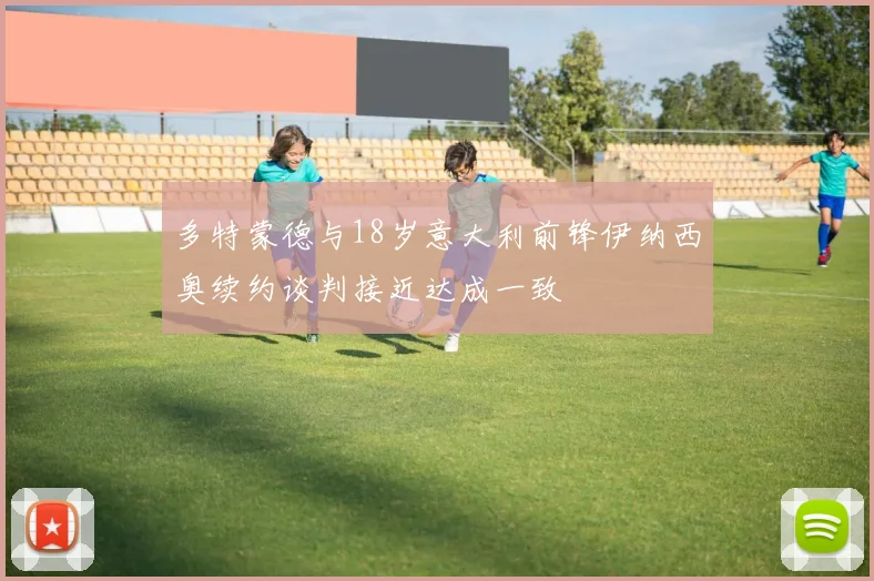 多特蒙德与18岁意大利前锋伊纳西奥续约谈判接近达成一致