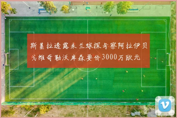 斯基拉透露米兰球探考察阿拉伊贝戈维奇勒沃库森要价3000万欧元